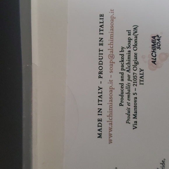 Alchimia soap bath & body size 9 bars x 3.50 ounces each vegetable soap fragrant - Picture 7 of 8